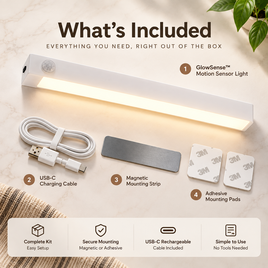 GlowSense™ Motion Sensor Light